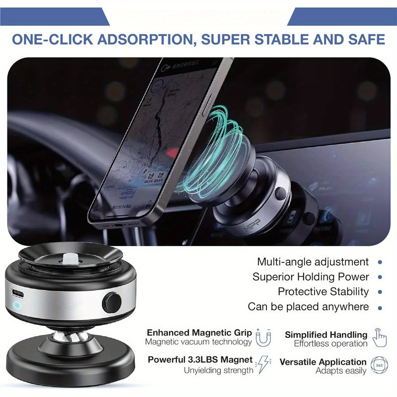 360° Rotatable Magnetic Car Phone Mount