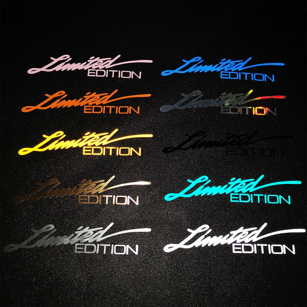 LIMITED EDITION Reflective Sticker