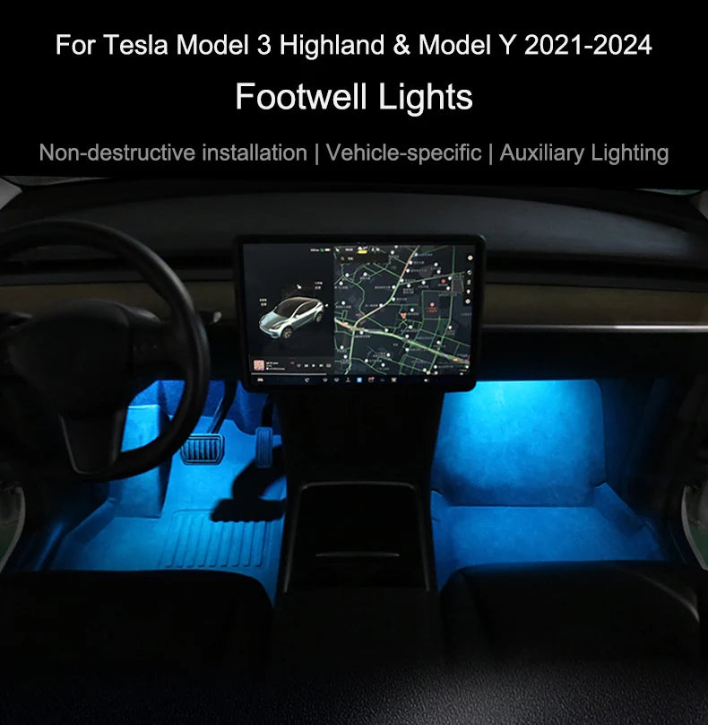 LED Atmosphere Foot-Well Lights