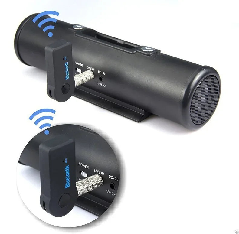 2 in 1 Wireless Bluetooth 5.0 Receiver Adapter with 3.5mm Jack