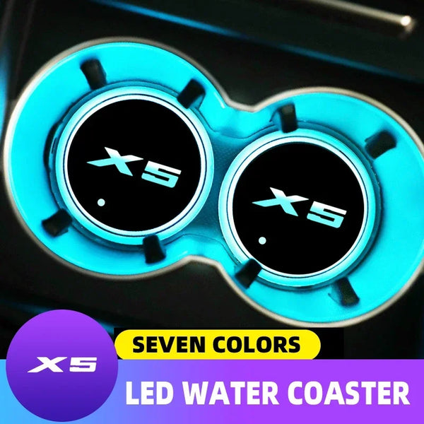 Luminous X5 Car Water Cup Holder