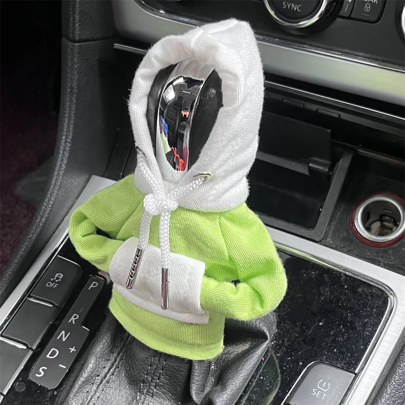 Hoodie Car Gear Knob Cover