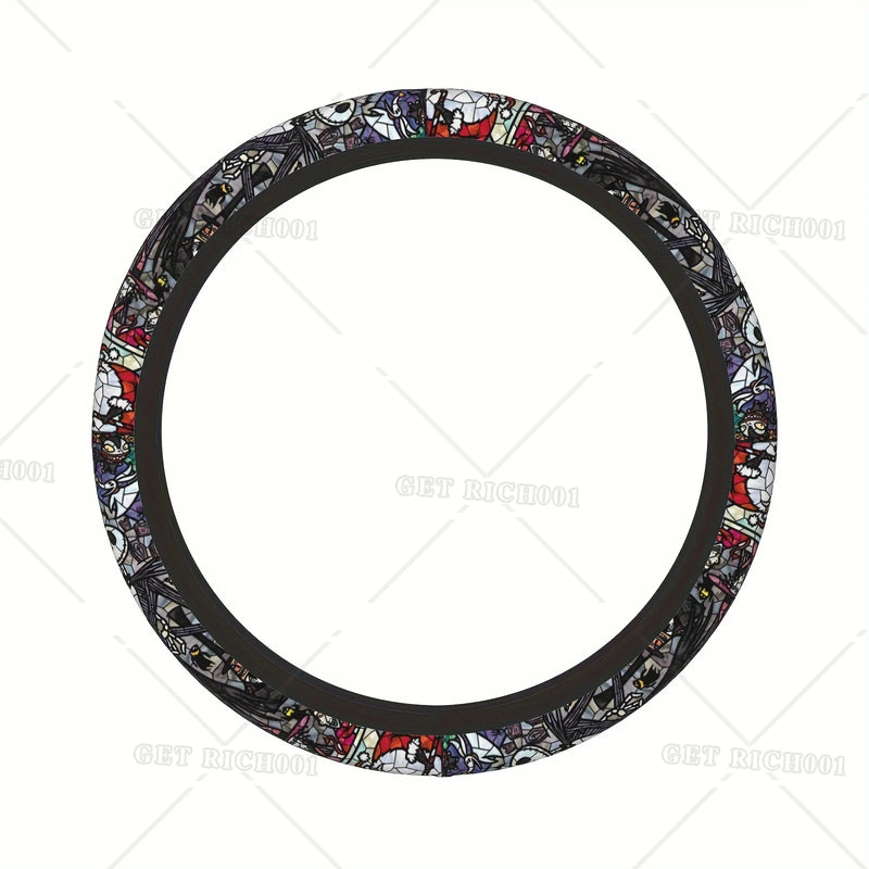 Christmas Theme Steering Wheel Cover