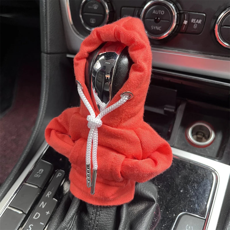 Hoodie Car Gear Knob Cover