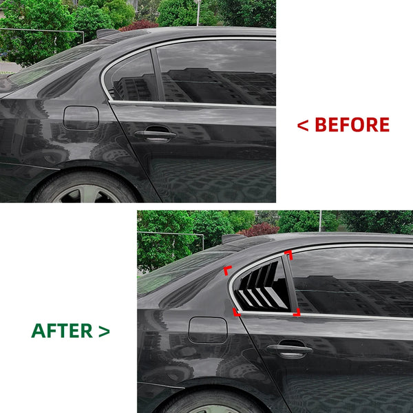 Car Side Rear Window Louver