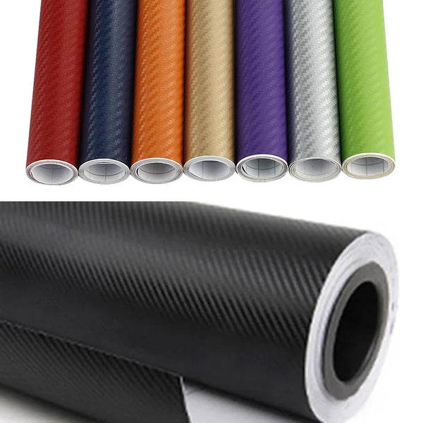 3M Carbon Fiber Vinyl Film Wrap Roll