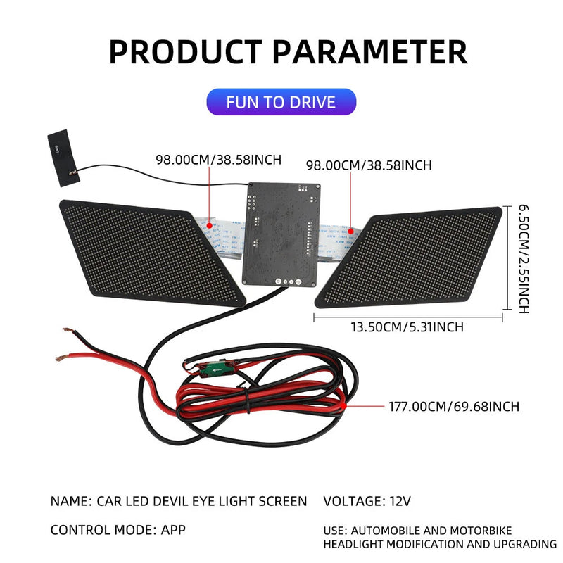 Customizable LED Backpack