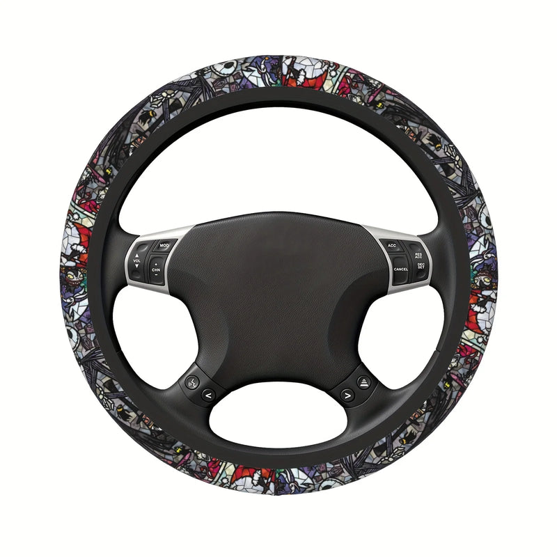 Christmas Theme Steering Wheel Cover