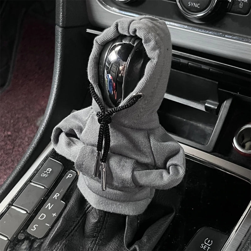 Hoodie Car Gear Knob Cover