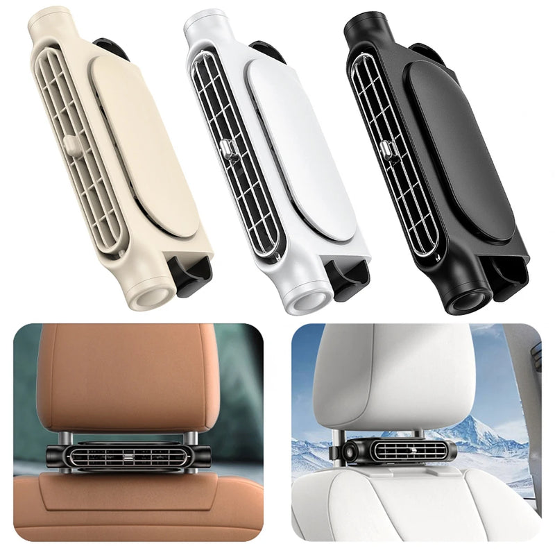 Car Headrest Cooling Air Fan