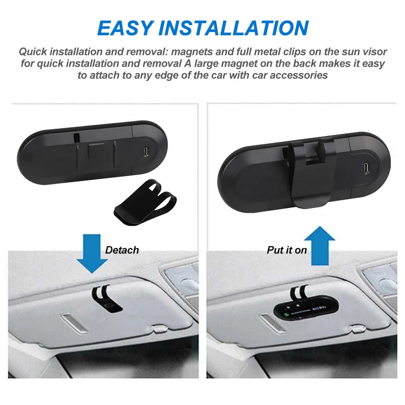 Wireless Bluetooth Car Handsfree Kit