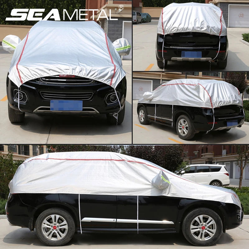 Universal Car Half Waterproof Outdoor Cover