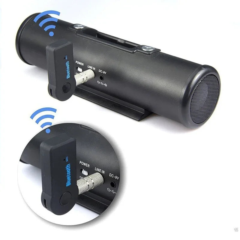 2 in 1 Wireless Bluetooth 5.0 Receiver Adapter with 3.5mm Jack