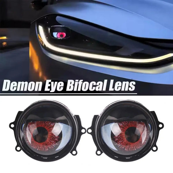 Devil's Eye Car LED Headlights with Dynamic Multi-modes