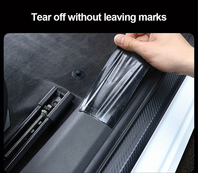 3D Carbon Fiber Sticker Car Protective Film